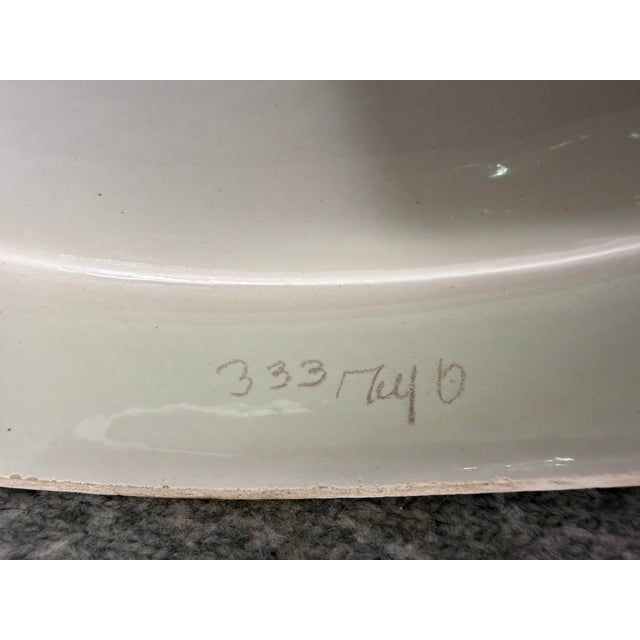 Antique Austria Art Nouveau Porcelain Asparagus Serving Dish Platter For Sale - Image 10 of 11