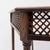 Star-Shaped Hexagonal Pedestal or Side Table in Oak with Trellis Frame For Sale - Image 13 of 16
