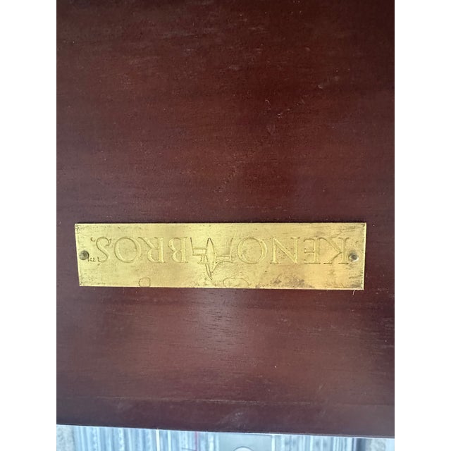 Theodore Alexander Keno Brothers "Fine Point Ii" Exotic Veneer Cocktail Coffee Table For Sale - Image 10 of 14