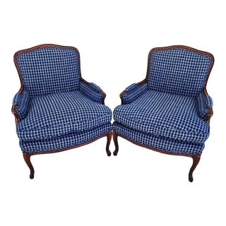 Bloomingdales Trianon French Country Bergere Chairs For Sale