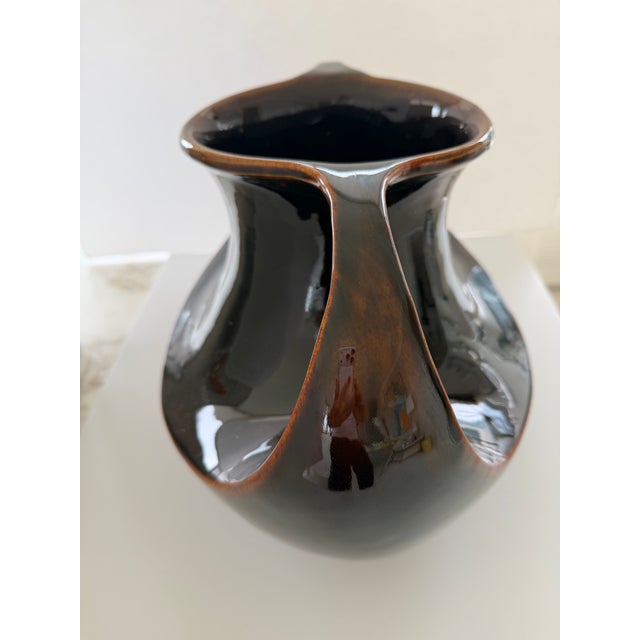 Art Nouveau Large Vintage Art Nouveau Vase For Sale - Image 3 of 6