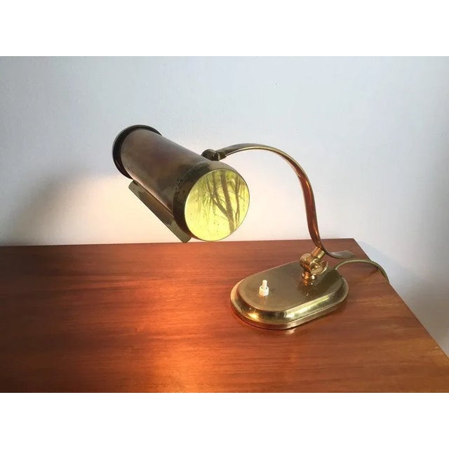 Original 50s 60s! made in germany! extremely rare kaiser piano lamp from the 60s for your stuga. The luminaire is made of...