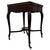 20th Century English Mahogany Envelope Card Table, 1890s For Sale - Image 9 of 13
