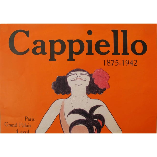 1981 Original French Exhibition Poster, Cappiello at the Grand Palais For Sale - Image 4 of 6