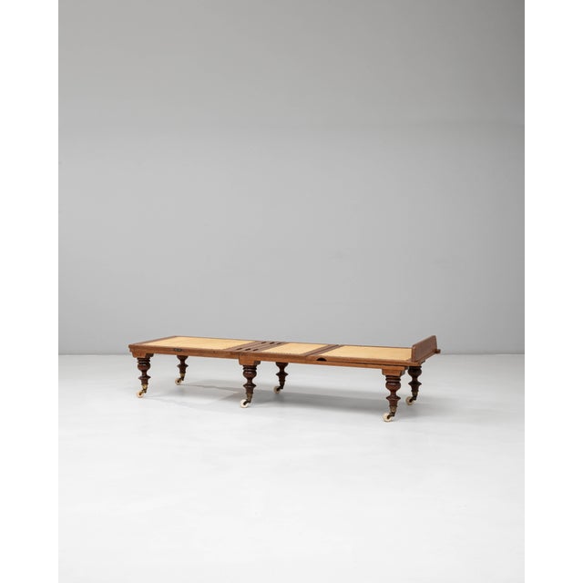 Brown 1900s English Victorian Mahogany Folding Daybed By Robinson & Sons For Sale - Image 8 of 18