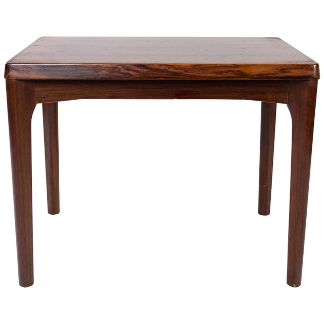 Rosewood Side Table by Henning Kjærnulf, 1960s For Sale - Image 12 of 12