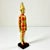 1980s Vintage Boho Chic Hollywood Regency Harlequin Mannequin Jester Figurine For Sale - Image 10 of 10