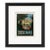Vintage Albergo La Palma Capri Italy Framed Hotel Luggage Label For Sale