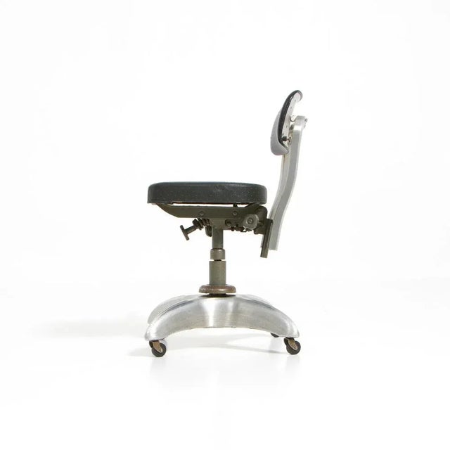 Industrial Aluminum Office Chair from Good Form, USA For Sale - Image 4 of 18