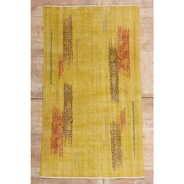 Zeki Muren Vintage Turkish Sivas Rug, 04'01 X 07'00 For Sale - Image 10 of 10