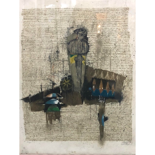 Johnny Friedlaender, Pavot Roi, Graphic Print, 1985 For Sale - Image 4 of 18