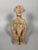 Title: Bankoni statuette, Mali, 13th-15th century, terracotta, red ochre, African tribal art For Sale