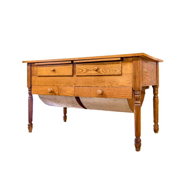 Early 20th Century Possum Belly Bakers Table For Sale - Image 11 of 11
