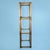 Coastal Vintage Single Bamboo Etagere For Sale - Image 3 of 3
