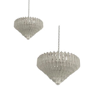 Murano Glass Sputnik Chandelier by Simoeng, Set of 2 For Sale