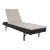 Cam Sunlounger - Black/Light Gray For Sale