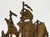 Metal Antique Cast Iron Pirate Ship Doorstop For Sale - Image 7 of 8