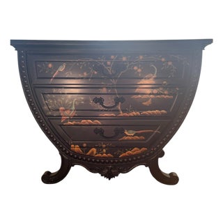 Chinoiserie Bombe Chest For Sale