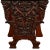 Antique Carved Italian Renaissance Revival Sgabello Chair Coat of Arms & Cherubs, 1870 For Sale - Image 15 of 15