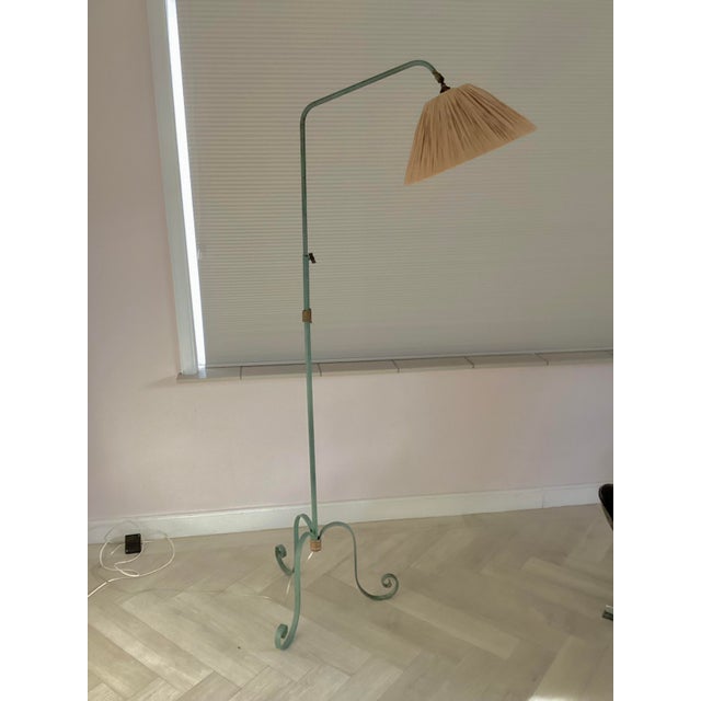 Metal Antiquair Floor Reading Lamp, 1920s For Sale - Image 7 of 9