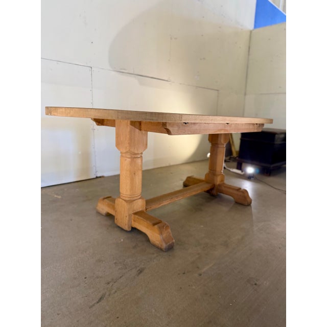 Vintage French Racetrack Oval Dining Table For Sale - Image 11 of 12