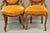 Orange Antique Eastlake Victorian Carved Walnut Orange Parlor Side Chairs - A Pair For Sale - Image 8 of 13