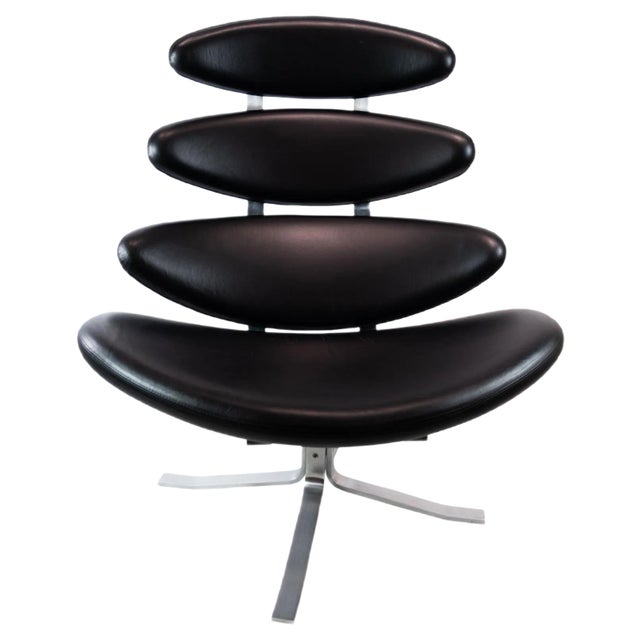 Model EJ 5 Corona Easy Chair by Poul M. Volther, 1964 For Sale