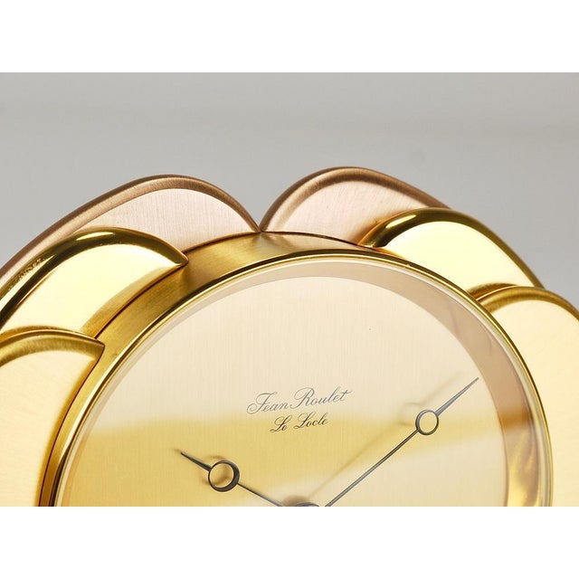 Vintage Swiss Table Clock by Jean Roulet for Aeg, 1980s For Sale - Image 10 of 18