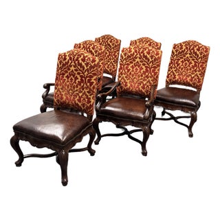 Thomasville Furniture Hills of Tuscany Dining Chairs, Set of Six For Sale