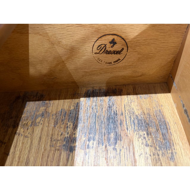 1960s Pair of Drexel Declaration Walnut 3-Drawer Dressers by Kipp Stewart | Mid-Century Modern For Sale - Image 18 of 18