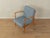 Armchair in Cherry Frame, 1960s For Sale - Image 9 of 9