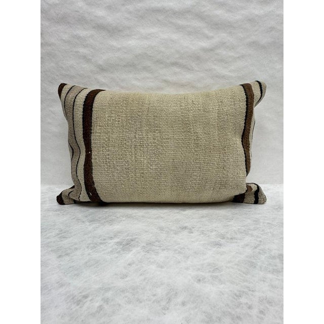 Turkish Hemp Pillow Cushion Natural Beige Brown Pillow Cushion Cover 16" x 24" #30058 Enhance your home decor with our...