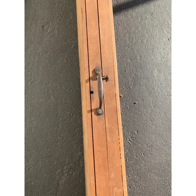 1930s Industrial Wallpaper Hangers Folding Table or Desk For Sale - Image 9 of 12