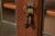 Stickley Brothers Style Antique Arts & Crafts Carved Oak Bookcase Cabinet With Leaded Glass Doors, Circa 1900 For Sale In South Bend - Image 6 of 14