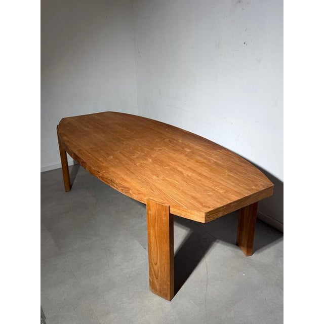 Teak Dining Table, Late 20th Century For Sale - Image 4 of 9