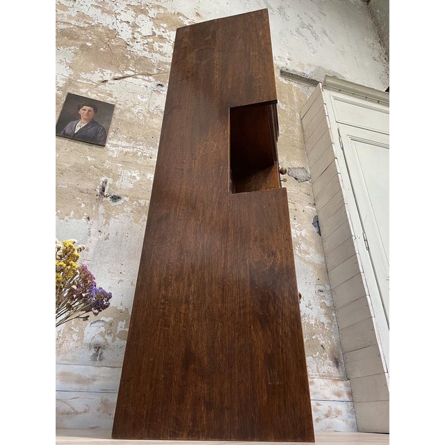 Buffet Art Deco in solid wood after Étienne Kohlmann, around 1930/1940. This piece of furniture is made up of many storage...