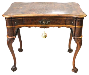 Vintage Wooden Desk, 1920s