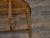 Folk Art Tramp Art Demi-Lune Console Table with Geometric Marquetry, circa 1900 For Sale - Image 3 of 12