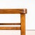 Wood Vintage Double Bar Back Dining Chairs, 1950s, Set of 5 For Sale - Image 7 of 8