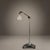 Industrial Industrial Adjustable Floor Lamp With Blown Glass Shade by Jason Wein For Sale - Image 3 of 7