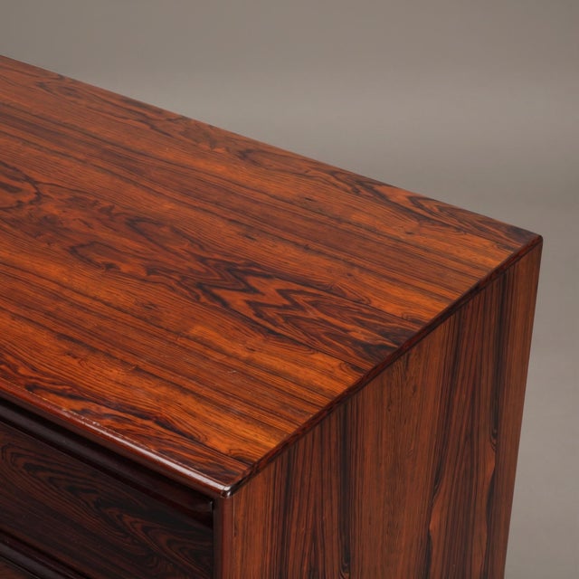 Wood Brazilian Rosewood 8 Drawer Dresser by Westnofa For Sale - Image 7 of 8
