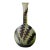 Galle Cameo Glass Banjo Fern Vase, c.1910 For Sale