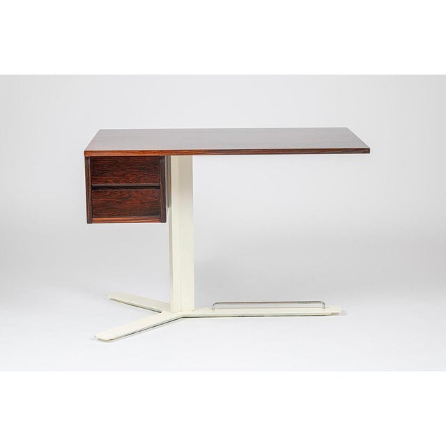Contemporary Minimalist Desk Produced attributed to Sormani, 1960s For Sale - Image 3 of 9