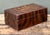 Vintage Hand Painted Tiger Stripe Primitive Box For Sale - Image 4 of 12