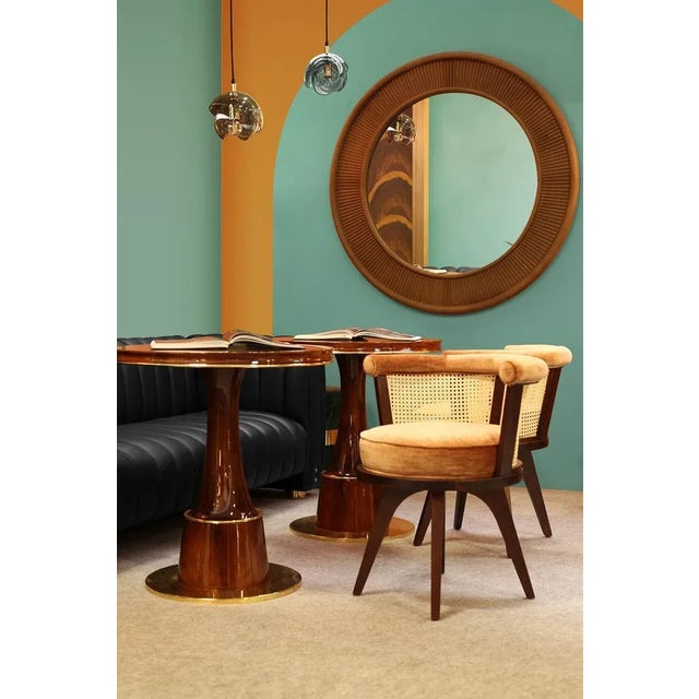 Black George Dining Chair by Wood Tailors Club For Sale - Image 8 of 12