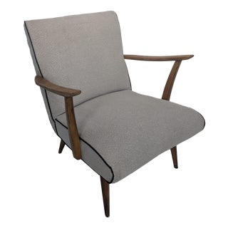 Mid-Century Modern Scandinavian Lounge Chair For Sale