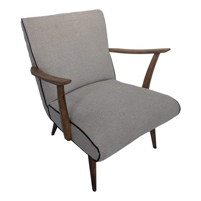 Mid-Century Modern Scandinavian Lounge Chair For Sale