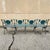 Late 20th Century Molla Cast Aluminum Seahorse and Seashell "Breakers" 4 Seat Outdoor Patio Bench For Sale - Image 11 of 13