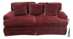 Contemporary Velvet Sofa