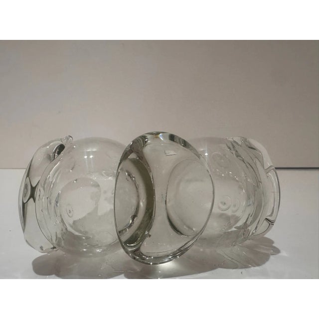 Glass Vintage 1950s Murano Glass Fish Cruet Set – Handblown Italian Art Glass For Sale - Image 7 of 7